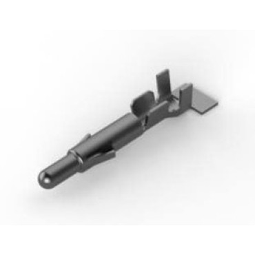 350218-3, Контакт, Universal MATE-N-LOK Series, Штырь, Обжим, 14 AWG, Контакты с Покрытием из Олова