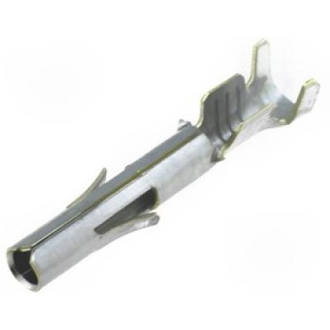 350550-1, Контакт гнездо, Обжим, 14 AWG, с Покрытием из Олова, Серия Universal MATE-N-LOK