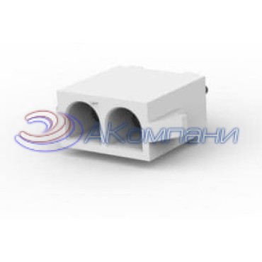 350986-4, Корпус разъема PCB SOCKET HDR 2P