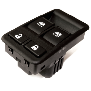 Блок управления стеклоподъемниками и блокировки дверей Lada Калина 2192,2194 358.3769-10 (8450101008)