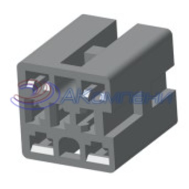 2114-3724564 Колодка кнопочного выключателя гнездовая 7-контактная 2,8мм 