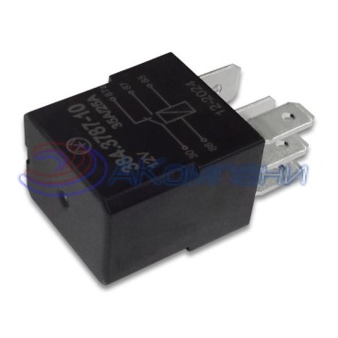 384.3787-10 Реле электромагнитное, 12V 35А 4 контакта, замыкающее с резистором (Энергомаш)