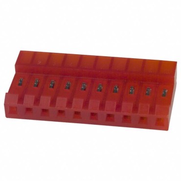 Кабельная IDC розетка с фиксатором вилки 3.96мм, сечение 22мм2, 10 контактов 4-640428-0 Tyco Electronics