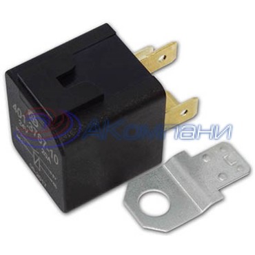 401.3787-10 Реле электромагнитное, 24V 20А 4 контакта, замыкающее с кронштейном (Энергомаш)