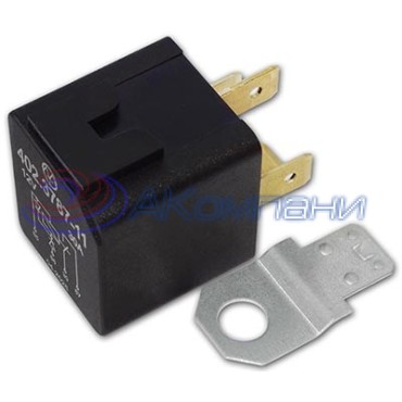 402.3787-11 Реле электромагнитное, 12V 30А 4 контакта, замыкающее с диодной защитой (Энергомаш)