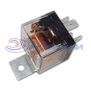 406.3787-10 Реле электромагнитное, 12V 40А 4 контакта, замыкающее со светодиодом (Энергомаш)