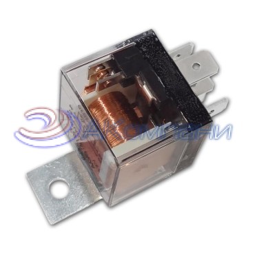 406.3787 Реле электромагнитное, 12V 40А/30А 5 контактов, переключающее со светодиодом (Энергомаш)