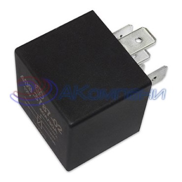 409.3787-02 Реле электромагнитное, 12V 40А/30А 5 контактов, переключающее (Энергомаш)