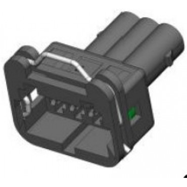 СЦНК.434438.045 Колодка гнездовая 3-х контактная аналог Delphi12162547, AMP 282191