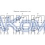 Реле электромагнитное 24V 5 контактов с резистором 481.3777-12