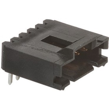 5-103634-5, Разъем 2.54 мм, LATCHING HDR SHRD 6P W/O HOLD-DN TIN CONT