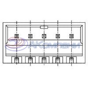5-1775444-2, Разъем EMIX CONN., 1.5MM PITCH, HDR, R/A, 2P