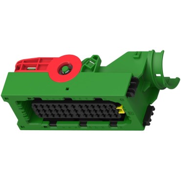 5-2208684-3 Корпус автомобильного разъема AMP MCP 2.8 RECEPT HSG ASSY, 39 контактов 5мм зеленый