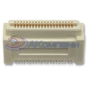 5-5179180-6, Разъем Free Height 140 POS 2 ряда Straight SMT .80 mm Stacking Fine Pitch Socket