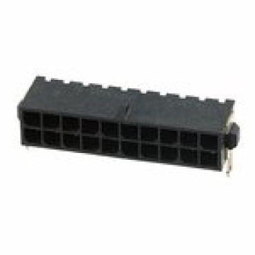 5-794677-0, Корпус разъема гнездо HDR 20 POS Micro MATE-N-LOK ASSY R/A,THRU