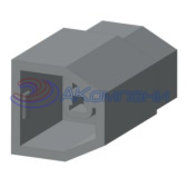 2108-3724356 Колодка штыревая 3-контактная 2,8мм (ОКП 45 7373 9049, 502203)