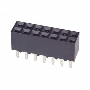 534998-3, Корпус разъема 2.54 мм, 6P MODIV VRT DR CE 100/125