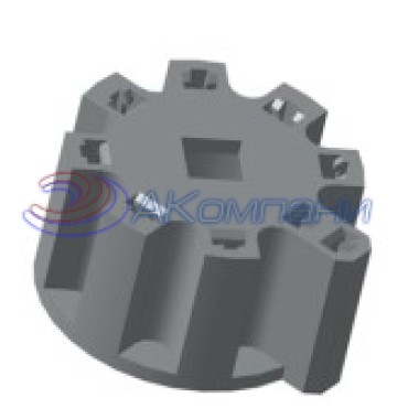 Ф57.830.037 Колодка гнездовая 9-контактная для переключателя управления зеркалами Ф53.602.000