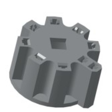 Ф57.830.037 армамид Колодка 9 конт. 