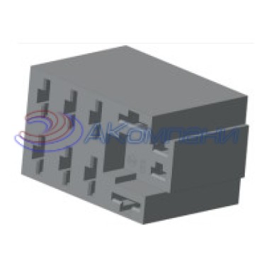 Ф57.830.059 Колодка гнездовая 10-контактная выключателя ГАЗ 3110