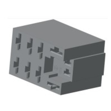 Ф57.830.059 Колодка 10 конт.  (45 7373 9453) черная