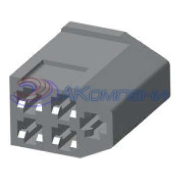 Ф57.830.066 Колодка гнездовая 5-контактная 2,8мм (ОКП 45 7373 9044, 602205)