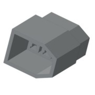 Ф57.830.067 Колодка 5 конт. 2,8 мм.