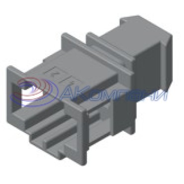 Ф57.830.074 технамид черный Колодка 4 конт.