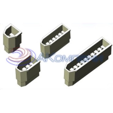 2108-3724366 (9071) Колодка штыревая 13-ти контактная 2,8мм