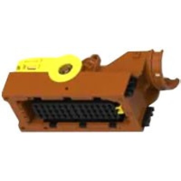 6-1718321-3 Корпус автомобильного разъема AMP MCP 2.8 RECEPT HSG ASSY, 39 контактов коричневый