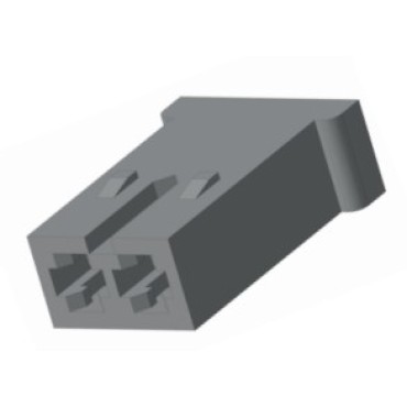 Колодка 2 конт. 2,8 мм  (602202, 45 7373 9038) 2108-3724353