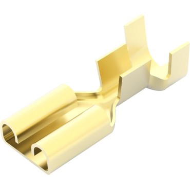 60249-1 Контакт гнездо FASTON 250, 6.35mm x 0.81mm 12-16 AWG