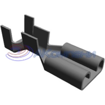 60249-2 Контакт гнездо FASTON 250, 6.35mm x 0.81mm 12-16 AWG