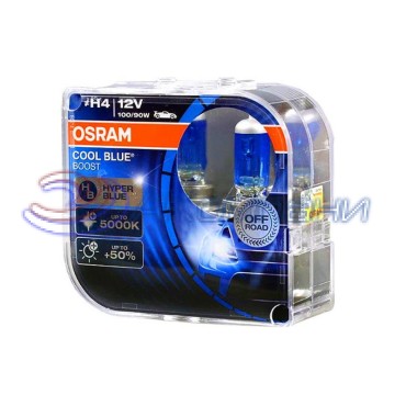 Галогенная Лампа Н 4 12V 100/90W +50% яркости COOL BLUE BOOST OSRAM