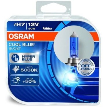 Галогенная Лампа Н 7 12V- 80W +50% яркости COOL BLUE BOOST OSRAM