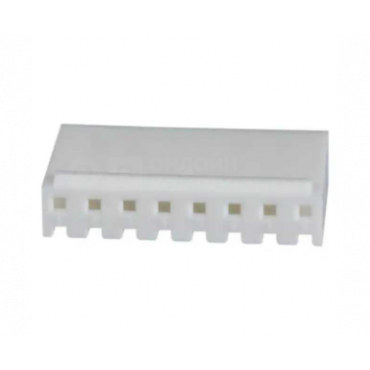 Корпус разъема SL-156 с фиксатором вилки 3.96 мм, 8 контактов 640250-8 Tyco Electronics