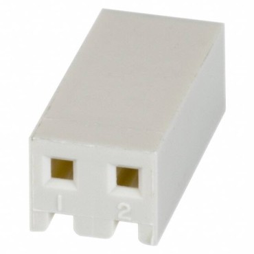Корпус разъема SL-156 без фиксатора вилки и ориентира стыковки 3.96 мм, 2 контакта 640251-2 Tyco Electronics
