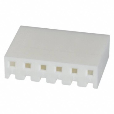 Корпус разъема SL-156 без фиксатора вилки и ориентира стыковки 3.96 мм, 6 контактов 640251-6 Tyco Electronics
