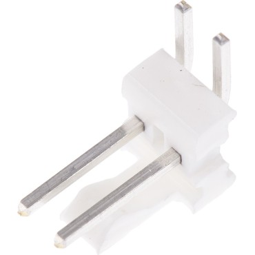 Разъем типа плата-провод угловой MTA-100, гнездо 2.54 мм 2 контакта 640457-2 Tyco Electronics