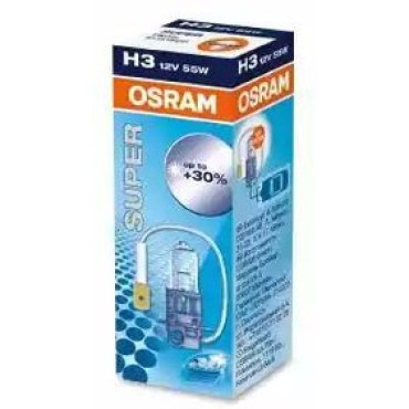 Галогенная Лампа Н 3 12v  55w +30% яркости OSRAM