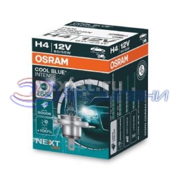 Галогенная Лампа Н 4 12V 60/55W COOL BLUE INTENSE NEXT OSRAM