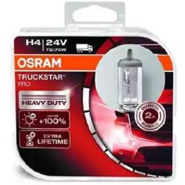 Галогенная Лампа Н 4 24V 75/70W +100% яркости TRUCKSTAR PRO OSRAM