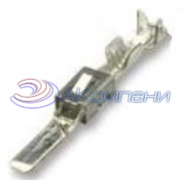 СЦНК.685168.095-01 Клемма штыревая с замком 2,8мм сечение 1,0-2,5мм2, аналог АМР 962884-1