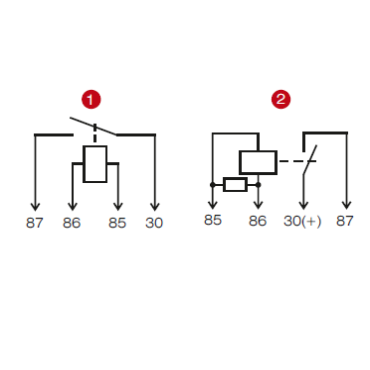 Реле электромагнитное 71 стартера 12V 4 контакта 50А с кронштейном 711.3747-01
