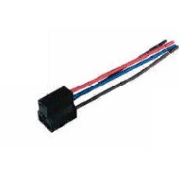 5910СБ4 Колодка соединит. реле (в сборе с 4-я пров.2х0,75+2х1,50мм кв. L=120мм) 98.3747 Калина,Приора,Гранта