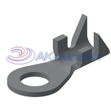 КДПА.757461.006 Наконечник кольцевой 4,2мм, сечение 6,0-10,0мм2, Ол