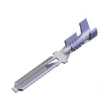 СЦНК.757473.392.00.00 Клемма штыревая с замком 2,8мм сечение 0,5-1,0/1,25-2,5мм2, аналог АвтоВАЗ 2108-3724392, АМР 160781