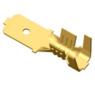 СЦНК.757473.501.03.02 Клемма штыревая 6,3мм сечение 2,5-4,0мм2, аналог АвтоВАЗ 1/02501/40