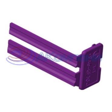 КДПА.757537.008-03 Фиксатор для колодки 26мм, пурпурный (аналог TЕ Connectivity 967633-1)