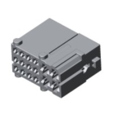СЦНК.757555.028 Колодка гнездовая 16-ти контактная аналог АМР 0-965654-2